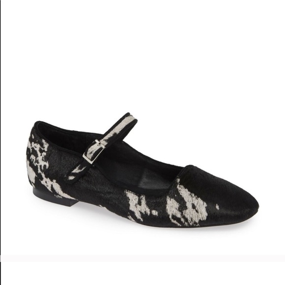 Anthropologie Shoes - Jeffrey Campbell calf hair Mary Janes size 6.5